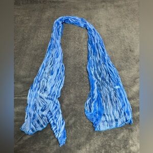 Elegant Blue Women's Scarf